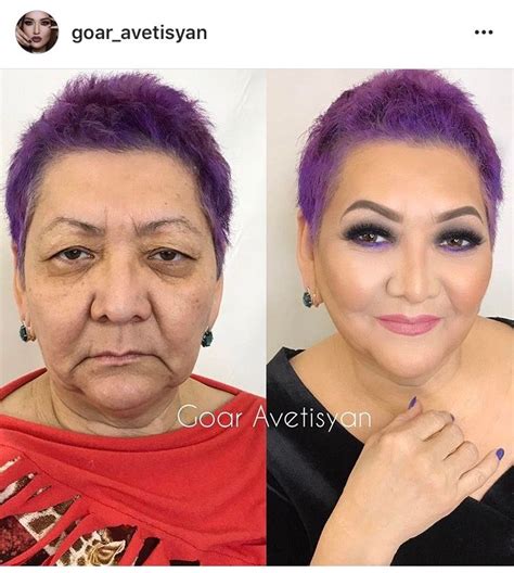 The Power Of Makeup Makeup For Older Women Beauty Makeover Older