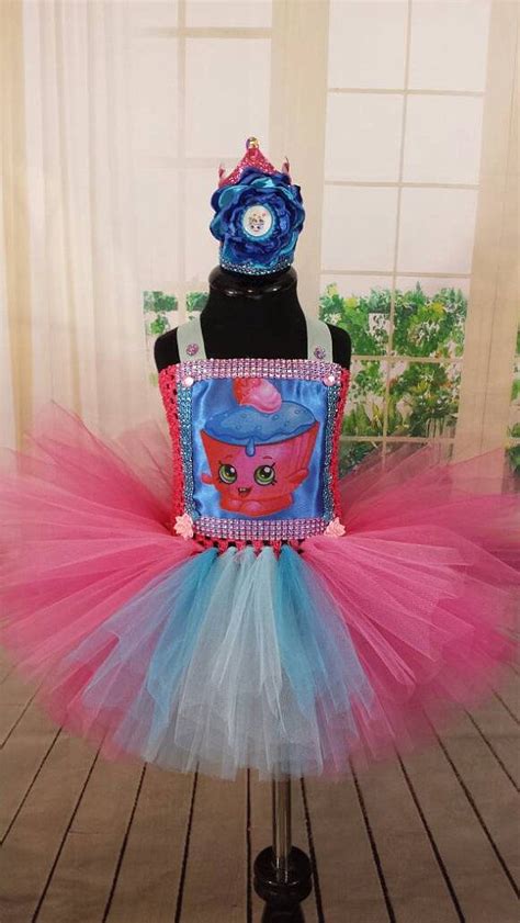 Shopkins Tutu Dress Shopkins Princess Cupcake Dress Pink And Blue
