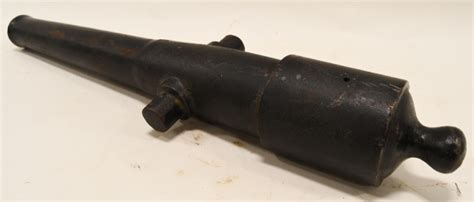 Sold Price Cast Iron Cannon Barrel January 6 0120 1000 Am Cst