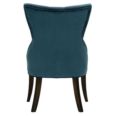 Make mealtimes more inviting with comfortable and attractive dining room and kitchen chairs. Sloane Dark Blue Fabric Upholstered Arm Chair