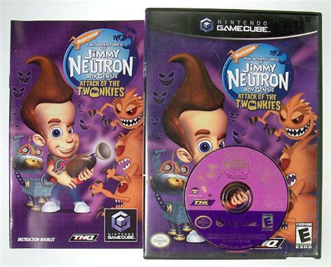 Jimmy Neutron Attack Of The Twonkies Gamecube Complete
