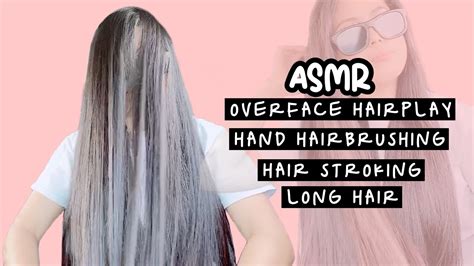 🟣 Asmr Long Hair Play In The Car • Overface Long Hair • Hand Hair Brushing Shorts Youtube