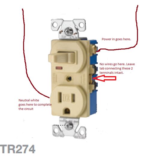 The fix may be a simple as moving the wire from the stabbed insert to the terminal screw. Single Pole Switch And Outlet Wiring Diagram - Wiring Diagram