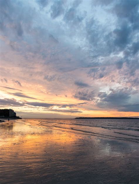 Free Picture Sunrise Sky Backlit Blue Sky Water Beach Dawn Sea