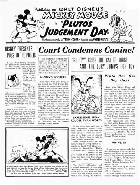 Pluto S Judgement Day 1935