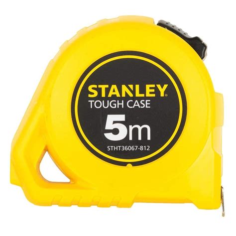 Yellow Stanley 5 Meter Measuring Tape Size 5 Meter For Measurement