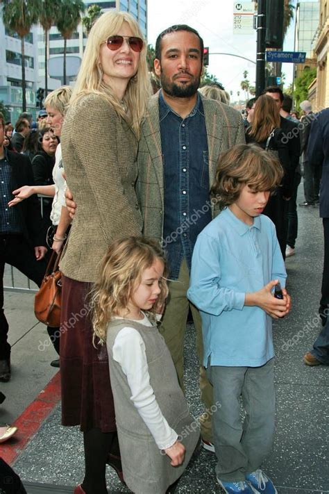 Laura Dern With Ben Harper And Children Stock Photo Sponsored