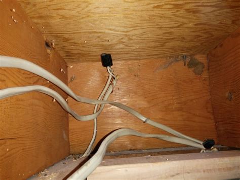 Electrical What Is The Proper Way To Install A Junction Box Above A