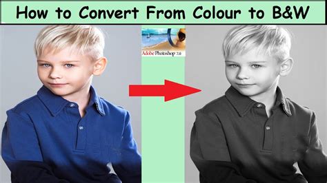 Convert Color Image To Black And White Photoshop Design Talk