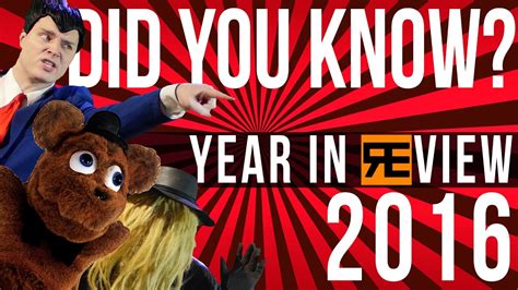Did You Know Year In Review 2016 Youtube