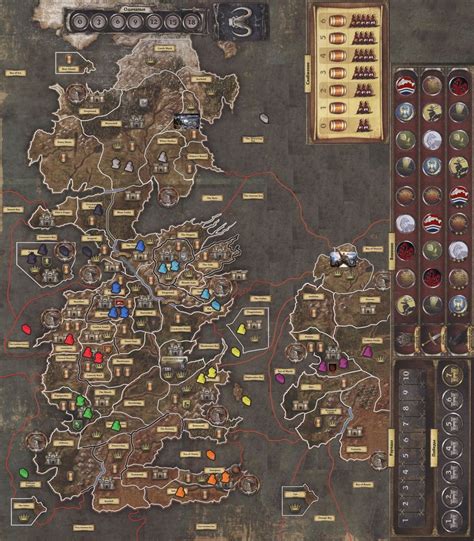Game Of Thrones 20112019 Game Of Thrones Board Game