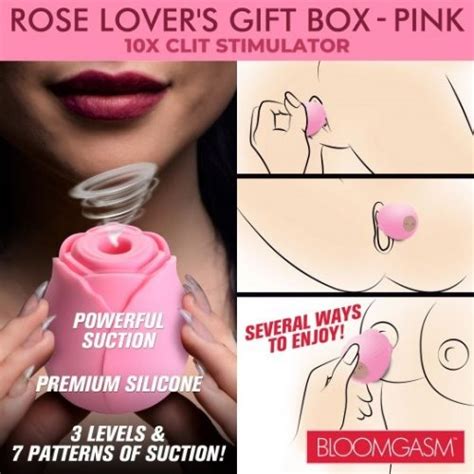 The Rose Lovers Clit Suction Rose T Box Pink Sex Toys And Adult Novelties Adult Dvd Empire