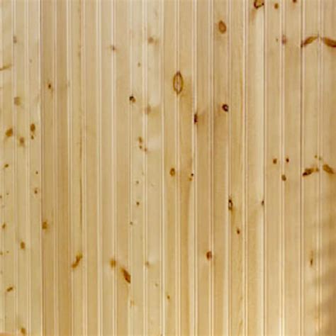 Evertrue 35625 In X 8 Ft Edge And Center Bead Gold Pine Wood Wall