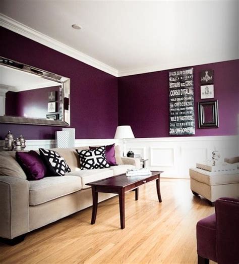 Always Loved This Color Scheme Would Be Nice To Find A Similar Shade Of Plum For My Bedroom