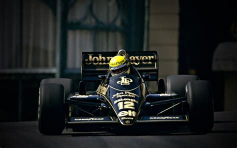 Ayrton Senna Wallpaper Lotus 1 By Johnnyslowhand On Deviantart