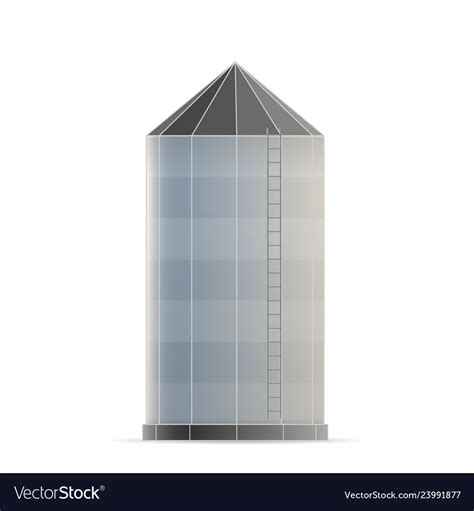 Creative Of Agricultural Silo Royalty Free Vector Image