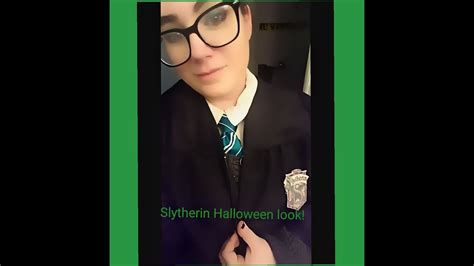 Halloween Slytherin Makeup Look Youtube