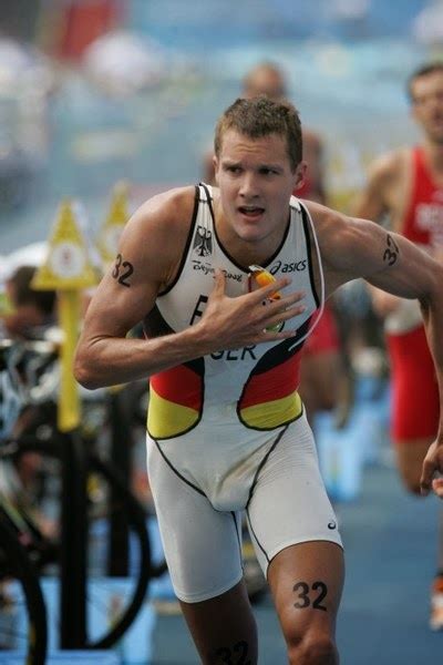 Male Athletes World Triathlon German Elite Triathlete 1