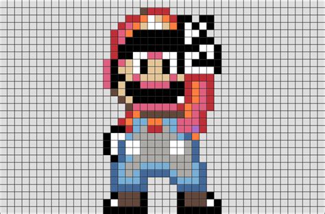 Super Mario World Pixel Art Grid Pixel Art Super Mario World