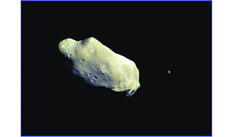 Asteroid 243 Ida And Dactyl © Nasajpl Caltech Download Scientific