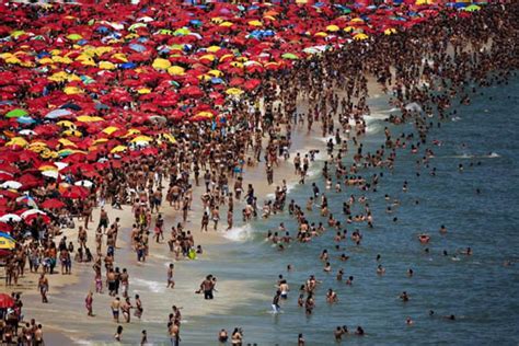 crowded beaches
