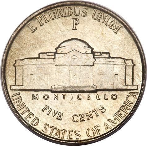 5 Cents Jefferson Wartime Nickel 1st Portrait United States Numista