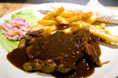 Chicken chop black pepper meleleh!!! Pak Long Cafe @ Ipoh Town - Eatz.Me
