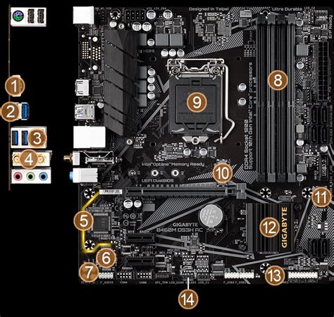 B460m Ds3h Ac Rev 1x Key Features Motherboard Gigabyte Global