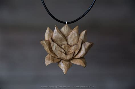 Hand Carved Wooden Pendants By Giles Newman On