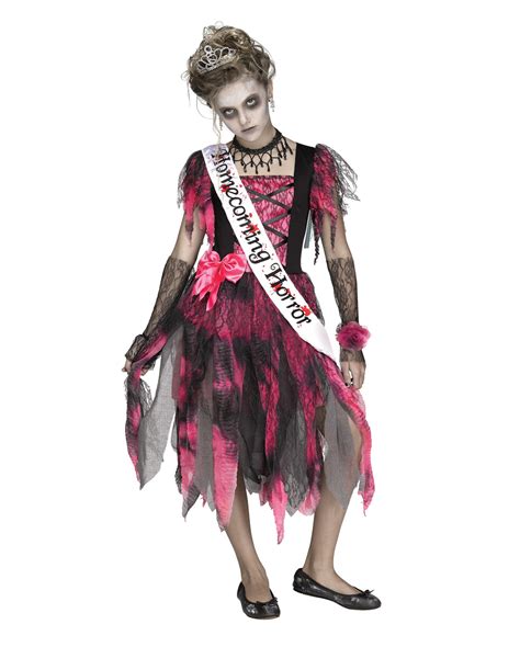 Homecoming Zombie Queen Costume For Halloween Horror