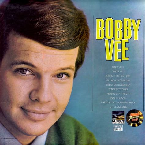 Bobby Vee Bobby Rock And Roll Singer