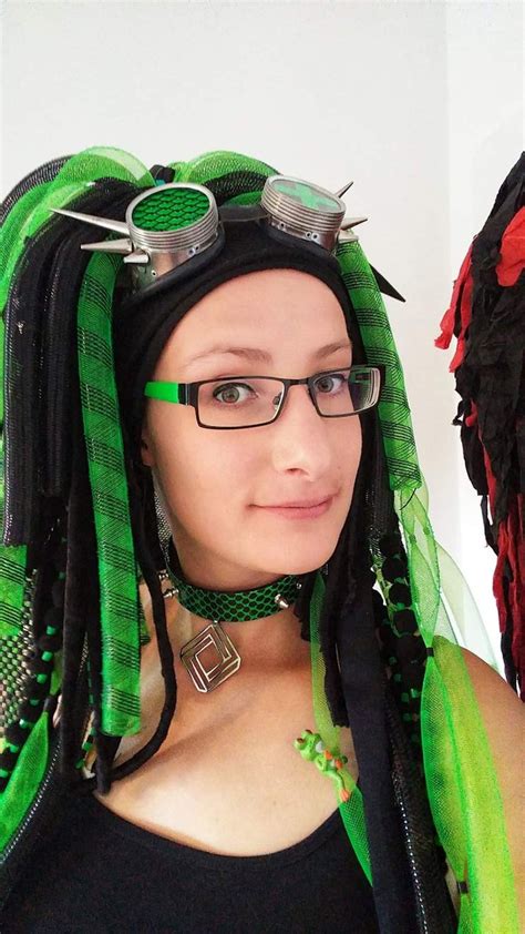 Pin By Rwlockwood On Cyber Goth In 2022 Hair Wrap Hair Styles Beauty