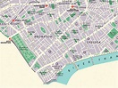 Kensington & Chelsea (London borough) retro map giclee print – Mike ...