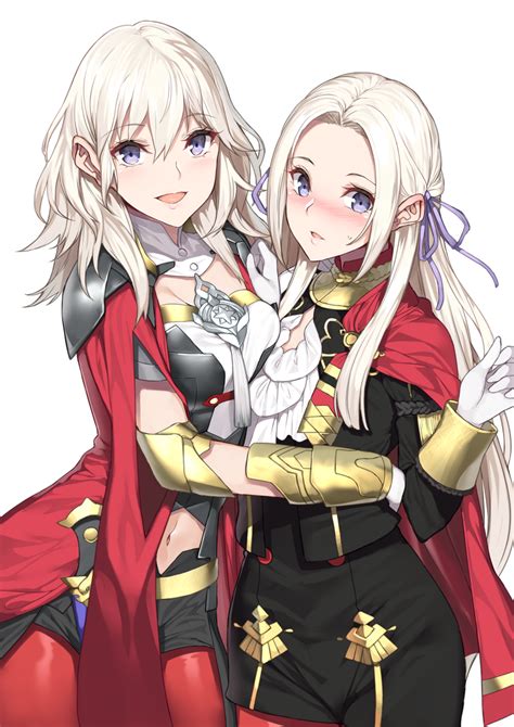 Edelgard And Edel Byleth Fireemblemthreehouses