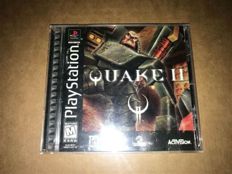 Quake Ii Ps1 Sony Playstation Complete W Case And Manual Tested Ebay