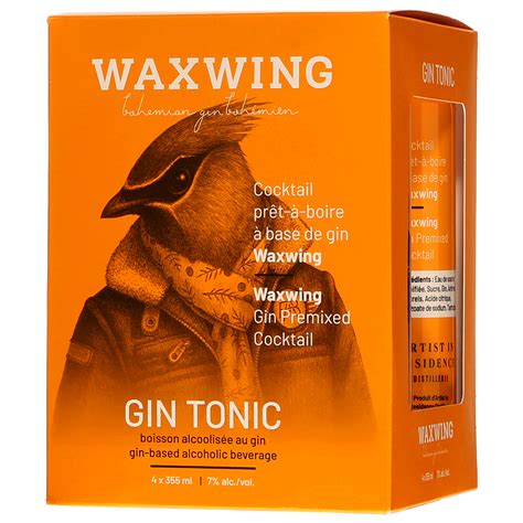 Distillerie Artist In Residence Waxwing Bohemian Gin And Tonic Fiche Produit Saqcom