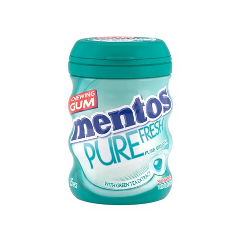 Mentos Pure Fresh Wintergreen Gum 35p 6125g Grays Home Deliveries