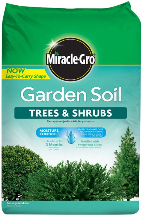 Miracle Gro Garden Soil For Trees And Shrubs Soils