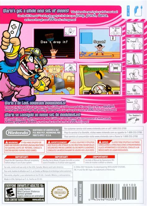 Warioware Smooth Moves Cover Or Packaging Material Mobygames