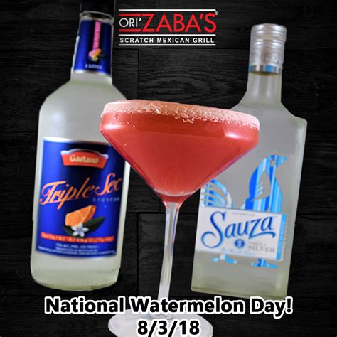 National Watermelon Day Orizabas