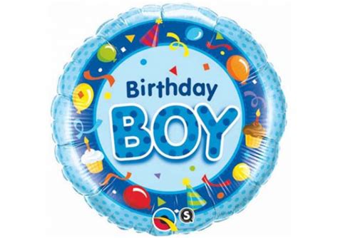 Birthday Boy Foil Balloon Cakes2u