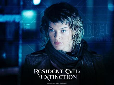 Wallpaper Milla Jovovich Actress Resident Evil Alice Look