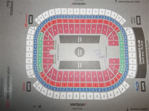 Nrg Stadium Seating Chart Rodeo
