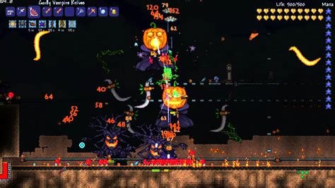 The masquerade and set in the world of darkness shared story universe. Terraria 1.2.1.1 Pumpkin Moon Gameplay W/ Vampire Knives ...