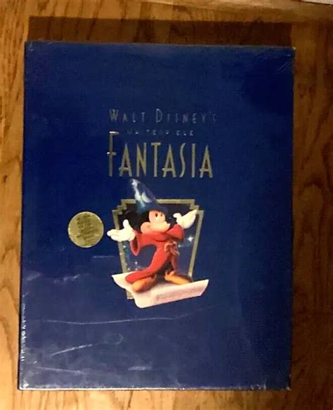 WALT DISNEY S MASTERPIECE Fantasia VHS Deluxe Collectors Edition 1991