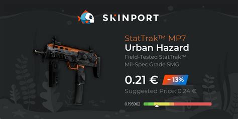 Stattrak Mp7 Urban Hazard Field Tested Counter Strike 2 Skinport