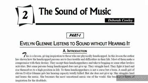 Class Ix Lesson 2 The Sound Of Music Youtube