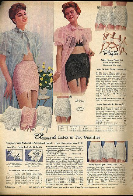 1950s underwear ad warner s bras and girdles tp diseño pinterest lenceria lencería