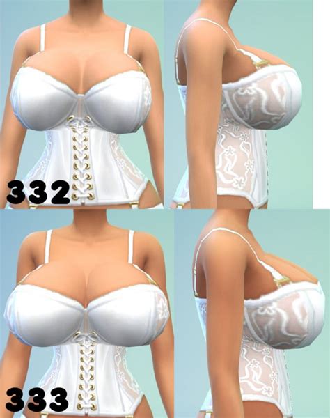 Breast Augmentation Expanded Range Of Sliders By Evolevolved At Mod The Sims Sims 4 Updates