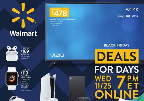 What Time Black Friday Sales Start At Walmart - Walmart Black Friday 2020 final ad released: Sneak peek at early deals